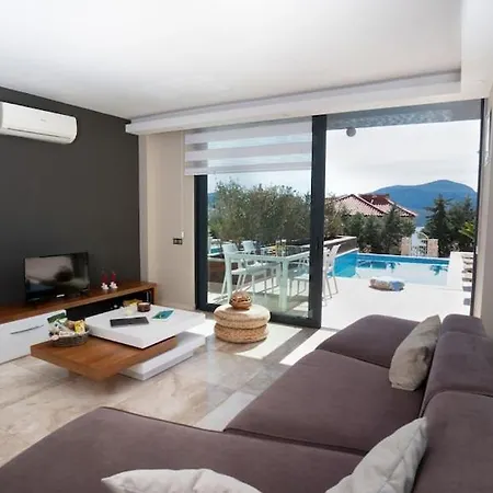 Villa Sole Sidyma- Located In Kalkan Bay, Central Peaceful Location With Private Pool * Kaș